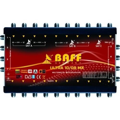Baff Ultra HD Mx 10/8 In Central Satellite System Plant