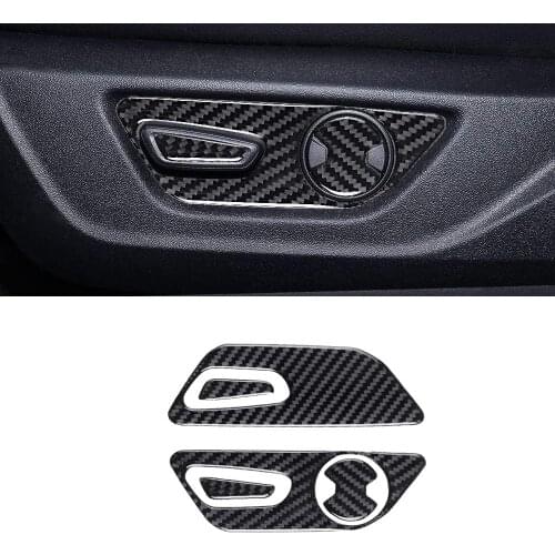Seat Adjustment Button Decorative Sticker for Ford Mustang 2015 2016 2017 2018 2019 2020