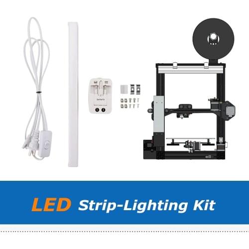 1set LED Light Tube Kit Strip-Lighting With Cable Used For 2020 Profile for CR10 CR10S Ender-3 3D Printer Parts