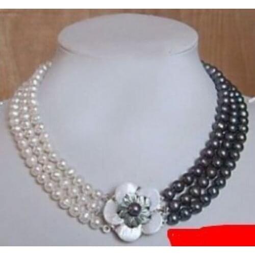 Womens beautiful 7-8MM Akoya Cultured Pearl Earring AAA Grade 18inch real Women Fine for lady jewelry word FREE SHIPPING