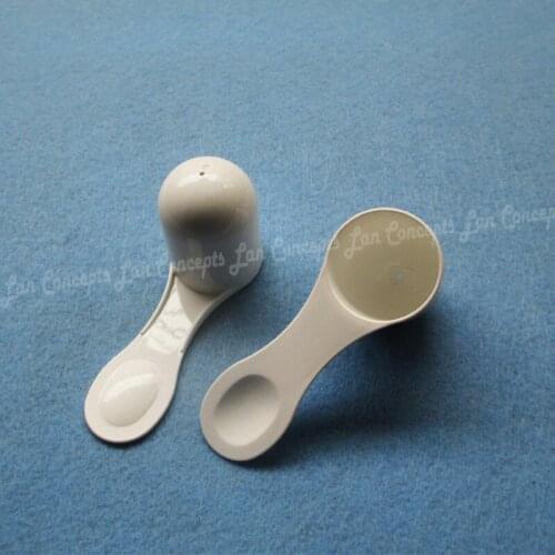 10g gram / 20ML Plastic Measuring Scoop 10 gram HDPE Spoon for medical milk powder Liquid - white 200pcs/lot free shipping