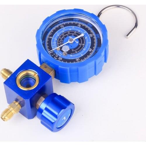 R22/R410a Car Air conditioning refrigerant Freon Refrigerant Pressure Gauge fluoride gauge