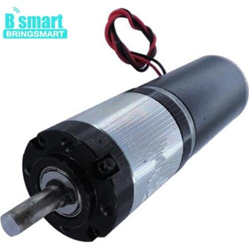BringSmart PG32-3157 Micro Planetary Gearbox Electric Motor 12V 24V Brush Reductio DC Motor 80rpm For Home Appliance