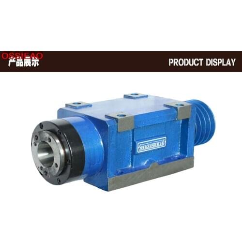 Power head XL milling BT 40 cutting without power modified drilling