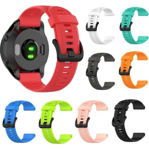 Pure color silicone strap for Garmin 945/935 Fenix / 5 Plus Quatix 5