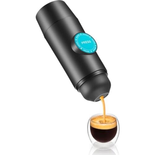 2 in 1 Capsule & Ground Mini Espresso Portable Coffee Maker Hot and Cold Extraction USB Electric Coffee Powder Making Machine