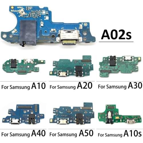 10PCS USB Charging Port Connector Flex Cable Replacement Parts For Samsung A10 A20 A30 A40 A50 A10S A20S A30S A50S A21S A750F