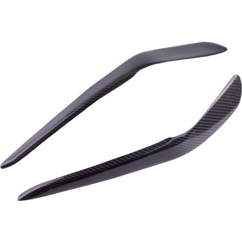 1Pair Carbon Fiber Car Headlight Eyelid Eyebrow Fit for Lexus IS200 IS300 Toyota Altezza XE10 1998-2000 2001 2002 2003 2004 2005