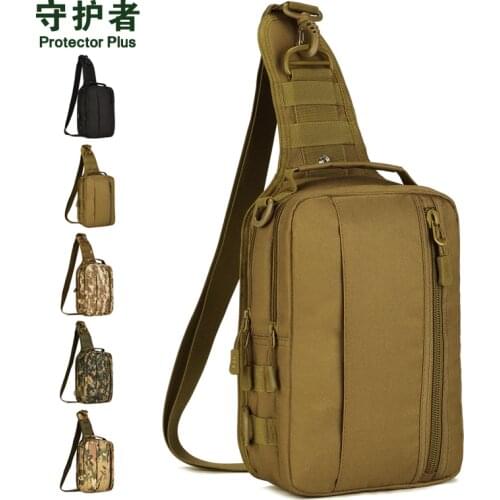 Tactical Chest Bag Protector Plus X211 Sports Backpack Camouflage Nylon Military Trekking Pack Outdoor Hiking Cycling Bag