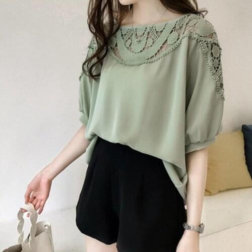 Tracyen Short Sleeve Blouses