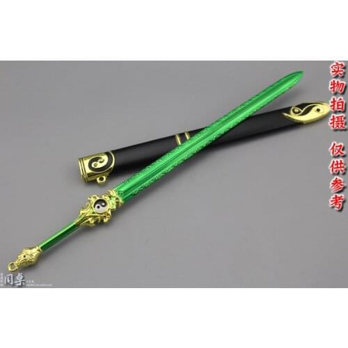 1/6 Soldier Accessories Weapon Model Mortal Xiu Xian Chuan Tai Chi Yitian Sword 12 inch doll available in stock