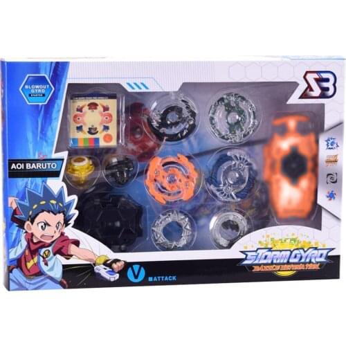 Spinning Top Burst 4D Set With Launcher Arena Metal Fight Battle Fusion Classic Toys With Original Box For Kid Christmas Gift