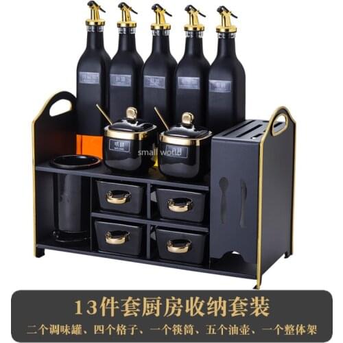 Household Kitchen Accessories Organizer Jar Knife Holder Storage Chopsticks Tube with Lid Kichen Organizer Kitchen Items