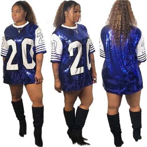 Sequin Glitter number 20 White Blue Greek Letter Zeta Clothes Half sleeve O Neck Sorority Long T Shirt