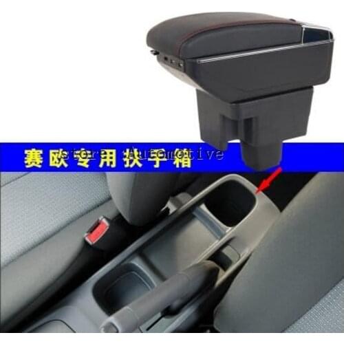 For chevrolet Sail armrest center Storage box 3color with cup winner ashtray interior car-styling accessory 2010-2014