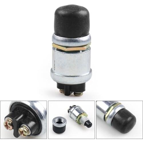 Waterproof 50A 12V Car Boat Track Switch Push Button Horn Engine Start Starter TT101964