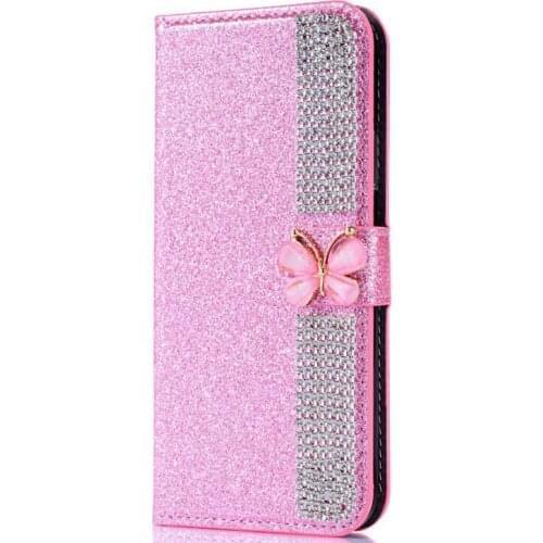 Leather Flip J4 J6 J7 J8 2018 J3 J5 J7 2016 2017 Case For Samsung A01 A11 A10S A20S A02S A20 A30 A40 A50 A60 A70 E Luminous Case