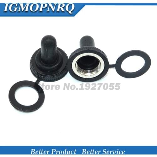 5PCS/LOT Waterproof Switch cap Diameter = 12MM For Toggle switch Rocker arm Toggle Button switch Dust cap