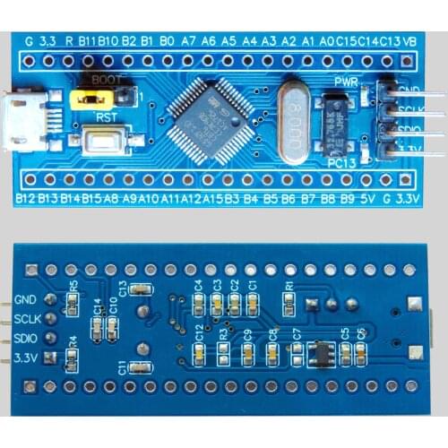 The Core Board Cortex M3 of Gd32f130c8t6 Replaces STM32 with the Smallest System Development Board of Gd32f130