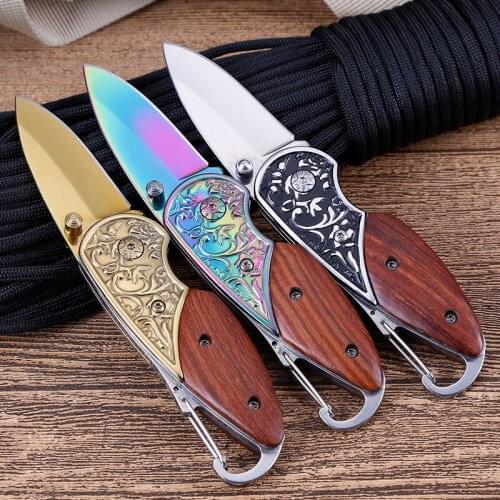 Mini Key Knife tactical Camp Outdoor Keyring Ring Keychain Survival Folding Open Opener Pocket self defense security Multi Tool