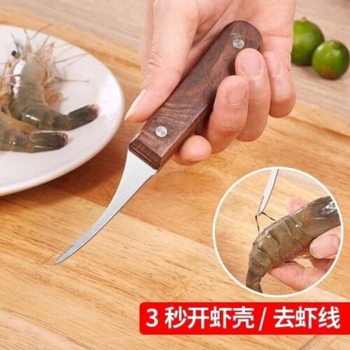 Shrimp Line Remove Knife Lobster Intestines Cutting Oysters Fish Cleaning Shellfish Seafood Kitchen Gadgets Tool Mini