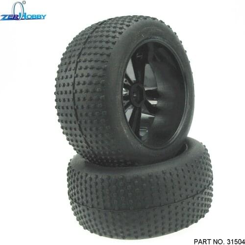 SUPERCAR HOBBY RC CAR 1/10 Electronic Power Off Road Truggy Original Spare Part Tires And Wheels Item No.31504