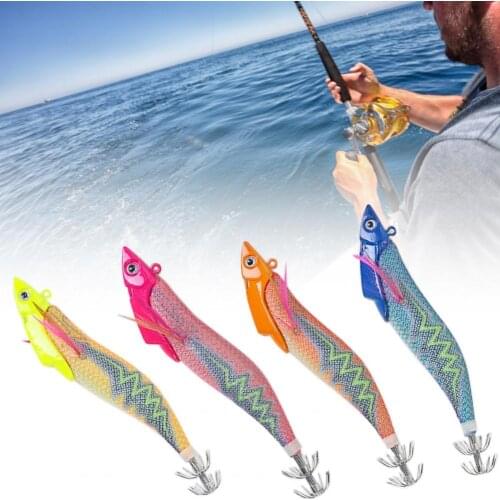 Fishing Lure Octopus Luminous Plastic Ultra-Sharp Egi Hard Squid Jigs Artificial Bait for Carp Fishing Tackle Accessories
