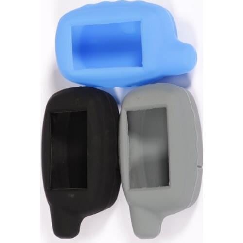 Silicone Case for CENMAX ST-7A Russian LCD remote control for CENMAX ST 7A LCD keychain car remote 2-way car alarm system