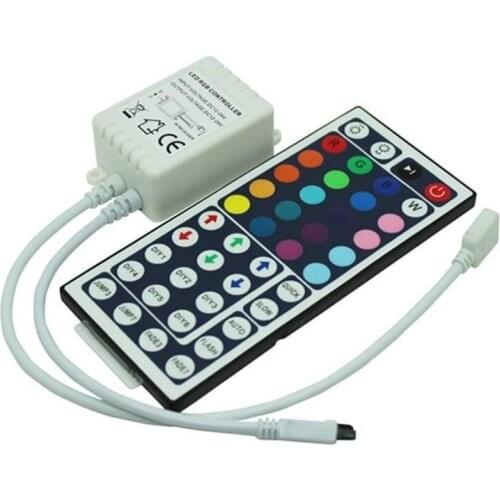 Led Controller 24/44 Keys LED IR RGB Controler LED Lights Controller IR Remote Dimmer DC12V 6A For RGB SMD 3528 5050 LED Strip
