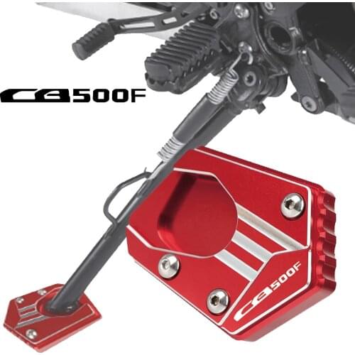 For HONDA CB500F 2013-2021 Side Stand Enlarge Enlarge the base of motorcycle foot support CB500F 2013-2021 2014 2015 2016 2017
