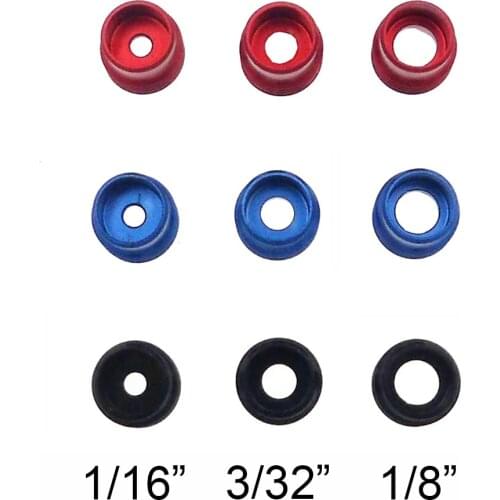 1pc Archery Compound Bow Aluminum Peep Sight Inner Core - 1/16 3/32 1/8 inch