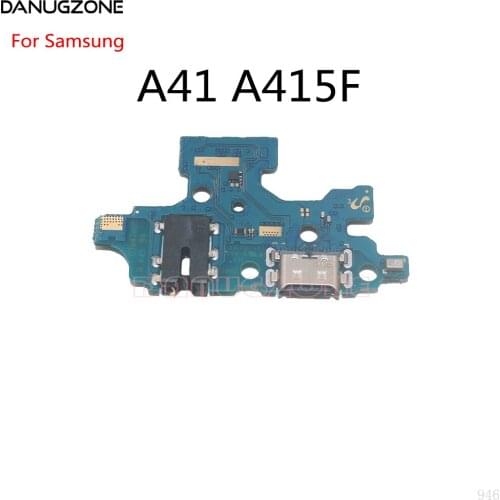 10PCS/Lot For Samsung Galaxy A41 A415F USB Charging Dock Port Socket Jack Plug Connector Charge Board Flex Cable
