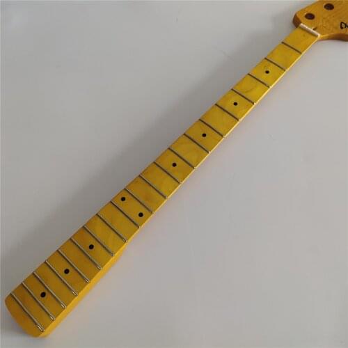 4 String Maple 20 frets Bass Guitar Neck Replacement Maple Fingerboard 34 Inch logo