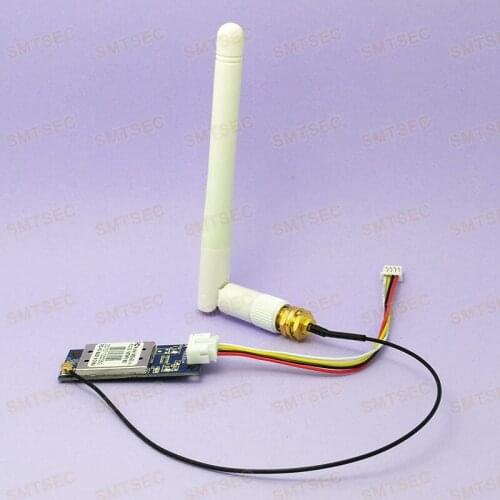 80mW WIFI module support 802.11BGN IPEX antenna interface With 3dBi containing small antenna, feeder, SMA interface WIFI-Mini