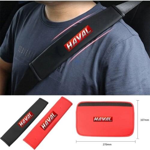 Car Seat Belt Cover for Haval H3 H4 H5 H6 H7 H9 F7 F7X M4 M6 Plus F5 C50 H2S Safety Shoulder Protection Interior Accessories