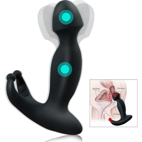 Anal Plug Vibrator Sex Toys for Men Women Gay Anal Dildo Prostate Massager Anal Sex Toys Vibration Butt Plug Sex Product