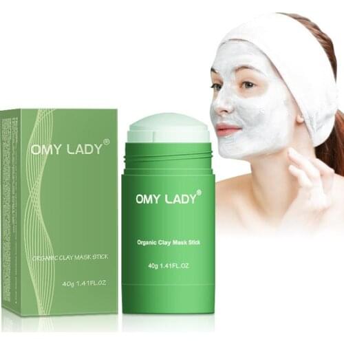 Green Tea Stick Mask Stick Oil Control Acne Cleansing Face Mask Moisturizing Blackhead And Fine Pores Solid Mask Skin Care TSLM2