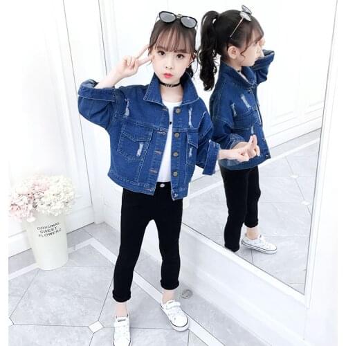 Meanbear Denim Jackets For Girls