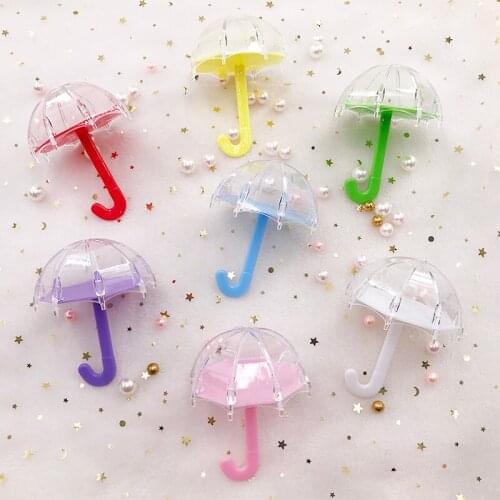 FDshine Cute little umbrella eyelash case without lash empty box for Natural and 25mm Lashes