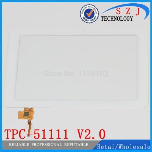 New 10.1" Inch tablet Capacitive Touch Screen panel Replacement TPC-51111 V2.0 Free shipping