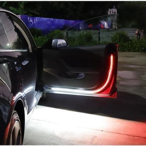 Car Door Opening Warning LED Lights Welcome Decor FOR abarth polo 6r fiat tipo seat leon fr vw golf 5 volvo xc90 fiat bravo