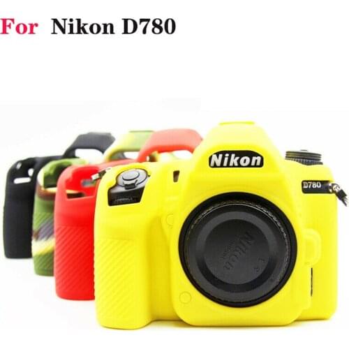 Rubber Silicone Skin DSLR Cover Protector Soft Frame Case For Protectors Bag Nikon D780 Camera Bag Body Protective