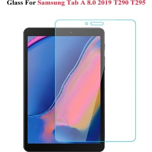 Tempered Glass Film for Samsung Galaxy Tab A 8.0 2019 model T290 T295 T297 SM-T290 Tablet Screen Protector Protective Glass Film