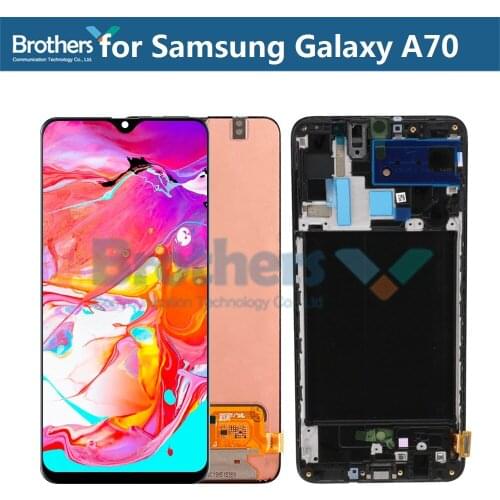 AMOLED LCD Screen For Samsung Galaxy A70 A705 LCD Display for Samsung A705F/SD SM-A705FN/SD LCD Assembly Touch Screen Digitizer