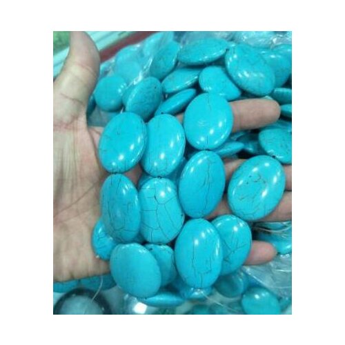 13MM natural stone Opal Quartz Turquoises Oval loose GEM beads Pendant for diy Jewelry making necklace Accessories15