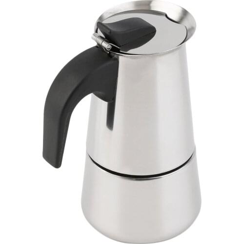 2/4/6 cups High quality Moka coffee kettle maker/moka pot,Espresso kettles coffee makers pot stainless steel moka coffee machi