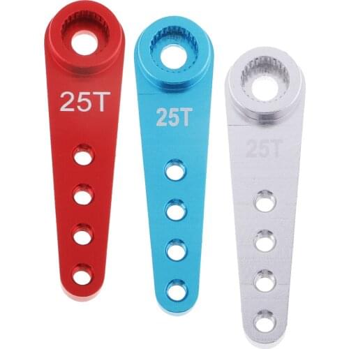 25T Steering Servo Arm Horn M2.5 Hole For RC Car Boat 37mm