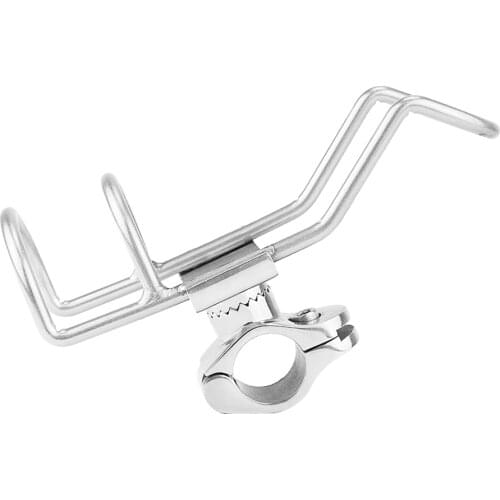 26-32mm Stainless Steel Fishing Rod Holder Pole Clamp on Boat