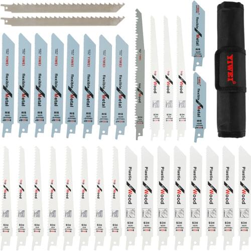32PCS Jig Saw Blades Reciprocating Saw Blade Hand saw Saber Saw blade For Wood Metal Reciprocating Saw Power Tools Accessories