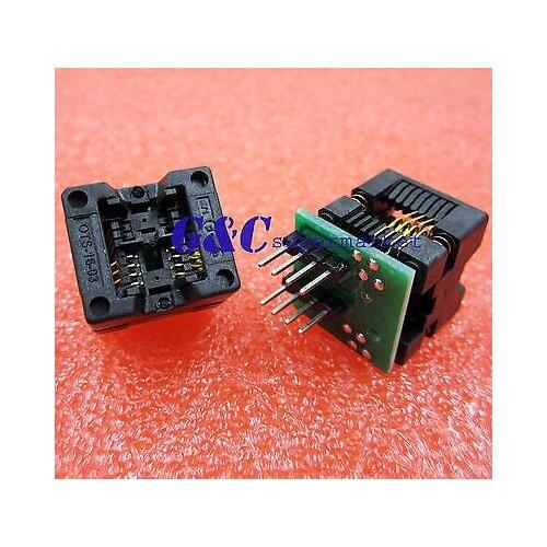 5* SOIC8 SOP8 to DIP8 EZ Programmer Adapter Socket Cverter Module 150mil